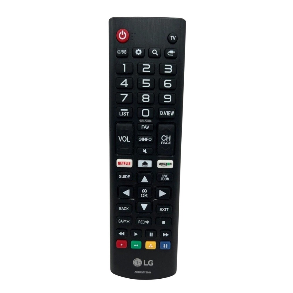 LG AKB75375604‎ Smart TV Remote Control OEM Black Tested/Working